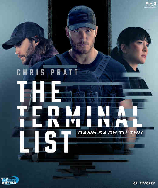 B6623.THE TERMINAL LIST  SEASON 1  DANH SÁCH TỬ THÙ P-1 2D25G (DOLBY ATMOS 5.1 - AC3 5.1) 3DISC